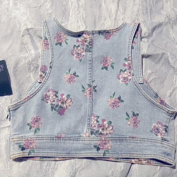 Denim Wild fable top/vest sz M - Picture 2 of 4